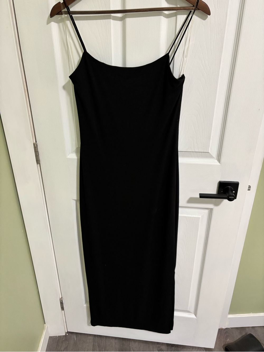 Black Form Fitting Dress